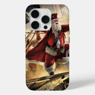 Pirate Santa iPhone 15 Pro Case