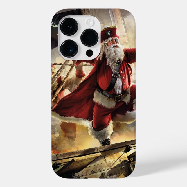 Pirate Santa Case-Mate iPhone Case (Back)