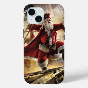 Pirate Santa iPhone 15 Case