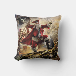 Pirate Santa Cushion