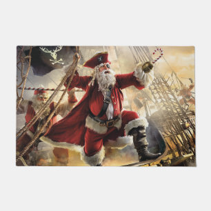 Pirate Santa Doormat