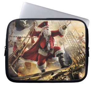 Pirate Santa Laptop Sleeve