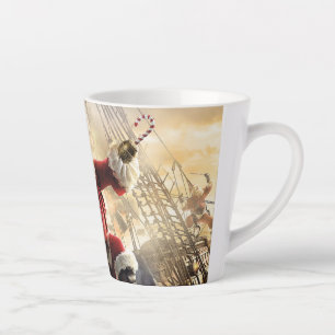 Pirate Santa Latte Mug