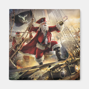 Pirate Santa Magnet
