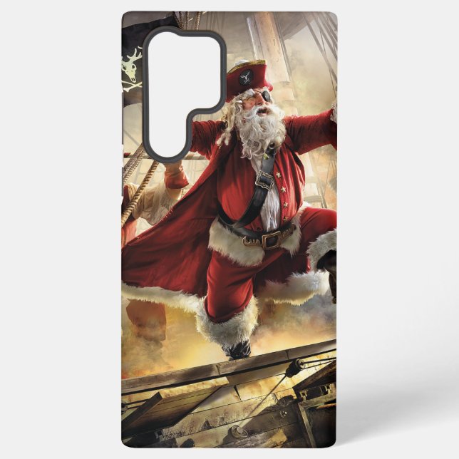 Pirate Santa Samsung Galaxy S22 Ultra Case (Back)