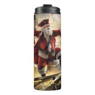 Pirate Santa Thermal Tumbler