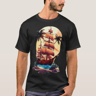 Pirate ship 3 T-Shirt