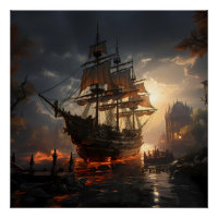 Pirate Ship Art Series - First Edition #37