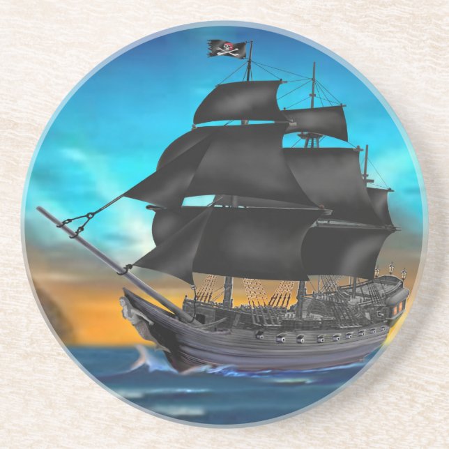 PIRATE SHIP AT SUNSET COASTER (Front)