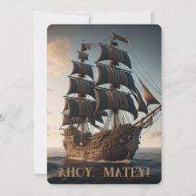 Pirate ship Birthday