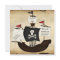 Pirate ship costume theme party map invitations