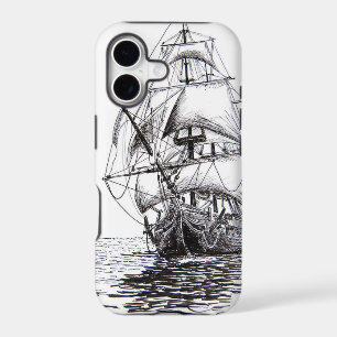 Pirate Ship Drawing design