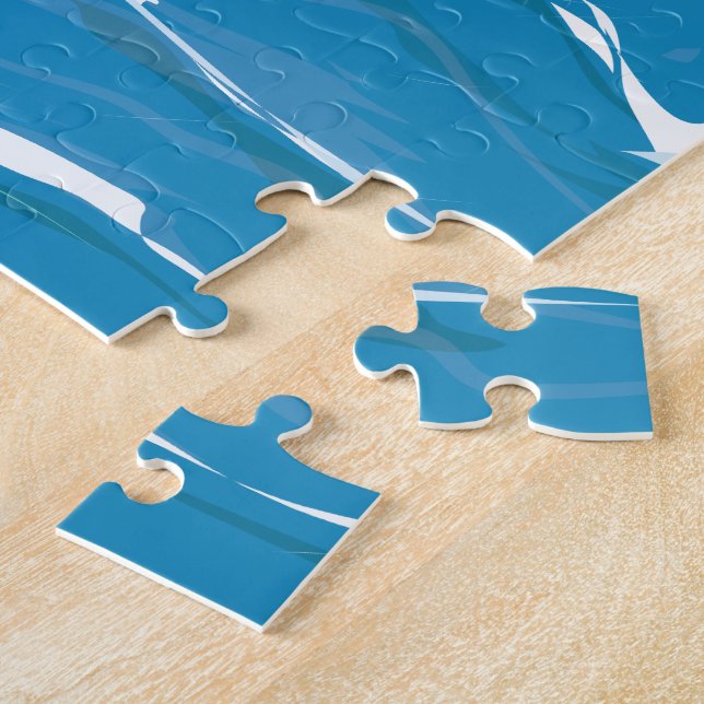 Pirate Ship in Storm Jigsaw Puzzle (Side)