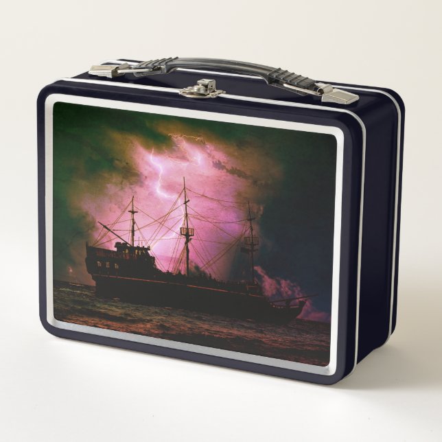Pirate Ship Lunchbox (Front)