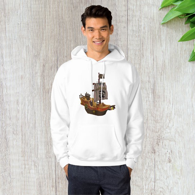 Pirate Ship Mens Hoodie (Creator Uploaded)
