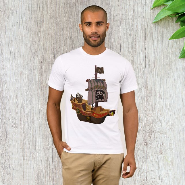 Pirate Ship Mens T-Shirt (Creator Uploaded)
