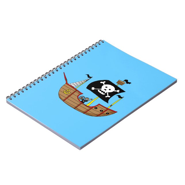 Pirate ship notebook (Left Side)