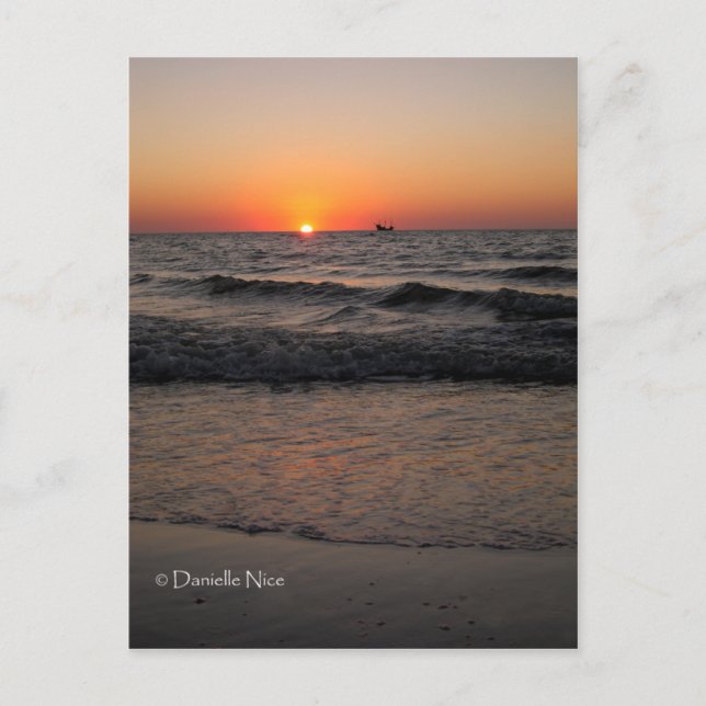 Pirate Ship Postcard (Front)