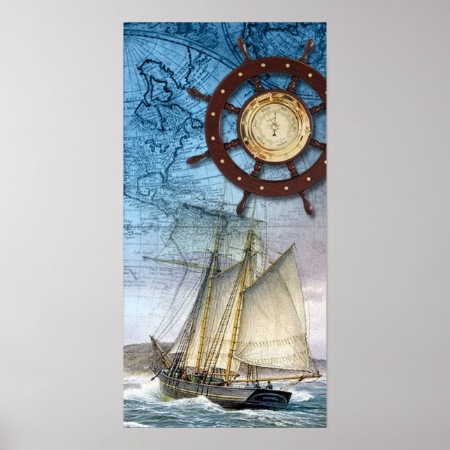 Pirate Ship Poster (Front)