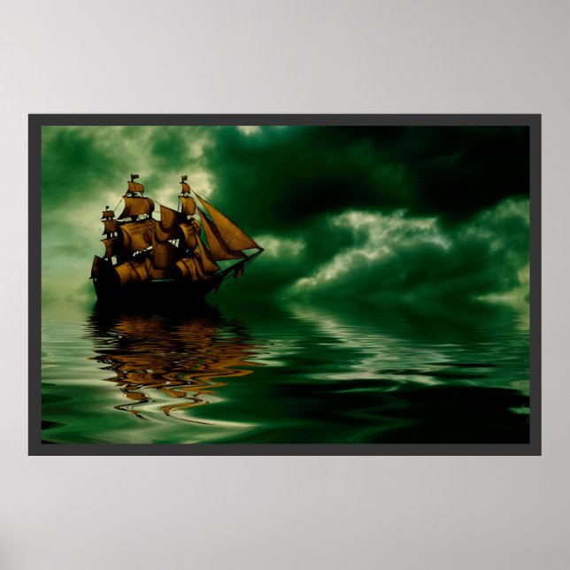 Pirate ship poster (Front)