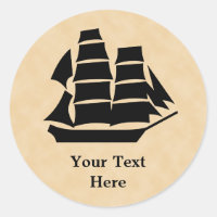 Pirate Ship. Sailing Ship.
