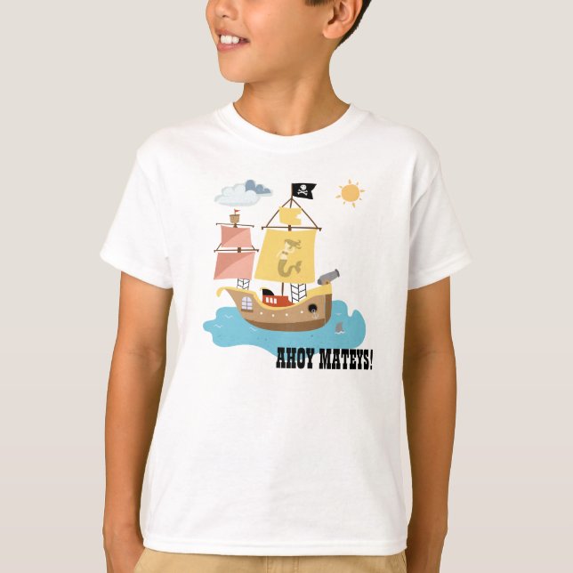 Pirate Ship T-Shirt (Front)