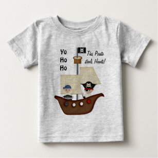 Pirate Ship Treasure Baby Baby T-Shirt