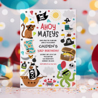 Pirate Ship Treasure Birthday Party