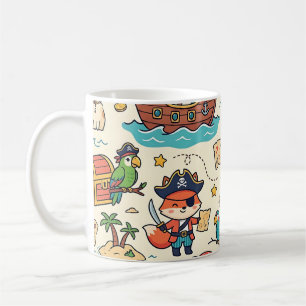 Pirate Ship Treasure Mug
