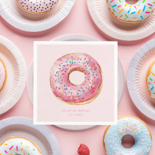 Pirate Ship with Animals Kids Party Napkin