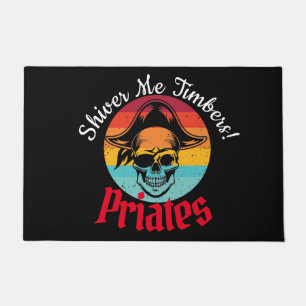 Pirate-Shiver Me Timbers Doormat