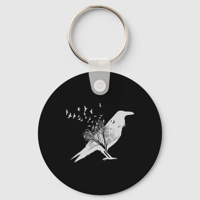 Pirate Skeleton Dinosaur T Rex Funny Tyrannosaurus Key Ring (Front)
