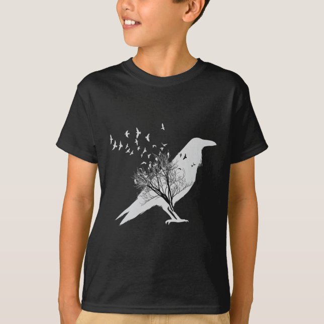 Pirate Skeleton Dinosaur T Rex Funny Tyrannosaurus T-Shirt (Front)