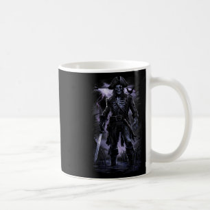 Pirate Skeleton Ghost Ship Halloween Costume Party Coffee Mug