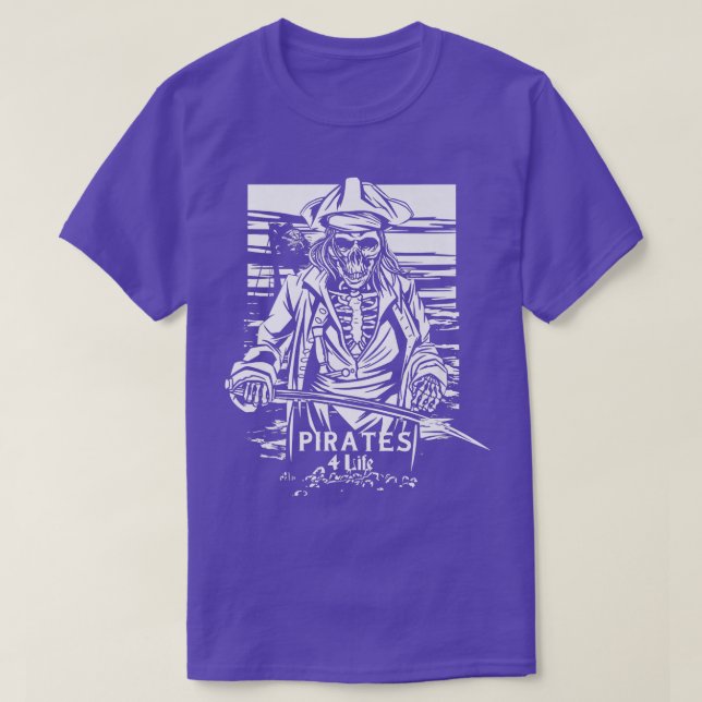 Pirate Skeleton  T-Shirt (Design Front)