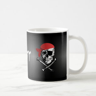 Pirate Skull and Crossbones cup