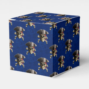 Pirate Skull And Hat Favour Box