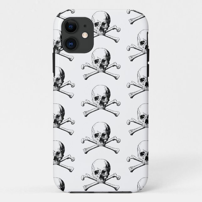 Pirate Skull Case-Mate iPhone Case (Back)