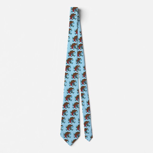 Pirate Skull & Crossbones-01 Tie (Front)