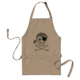 Pirate Skull & Crossbones Aprons