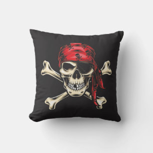 Pirate Skull Cushion