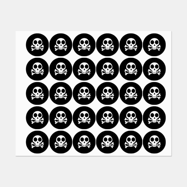 Pirate Skull Design (Sheet)
