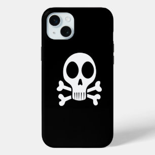 Pirate Skull Design iPhone 15 Mini Case