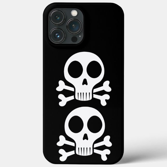 Pirate Skull Design Case-Mate iPhone Case (Back)