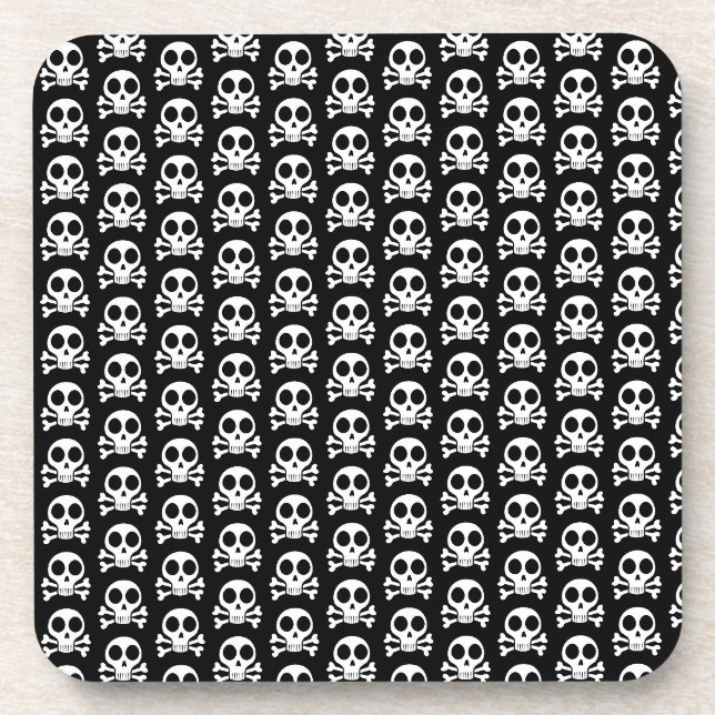 Pirate Skull Design Coaster (Front)