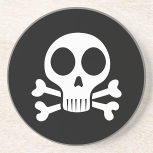 Pirate Skull Design Coaster