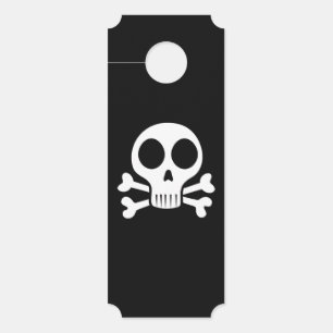Pirate Skull Design Door Hanger