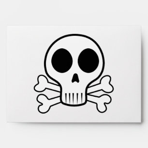 Pirate Skull Design Envelope