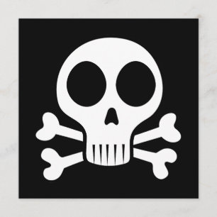 Pirate Skull Design Menu