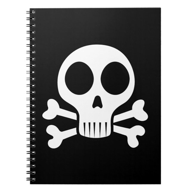 Pirate Skull Design Notebook (Front)